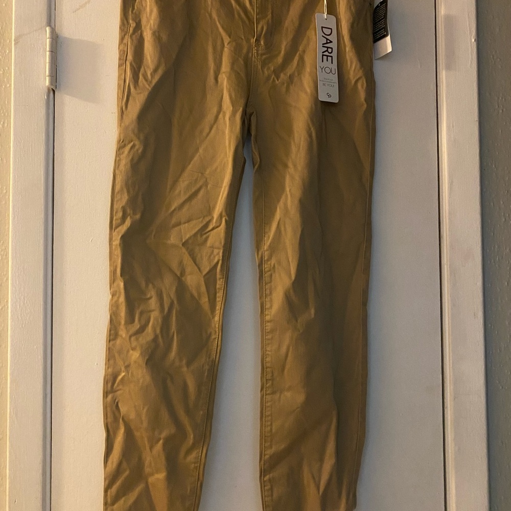 Celebrity Pink Tan Chino Pants - Slim Straight Fit